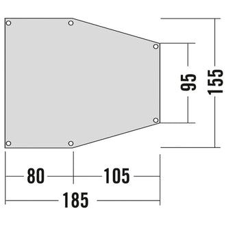Apsidenunterlage 2 weiß