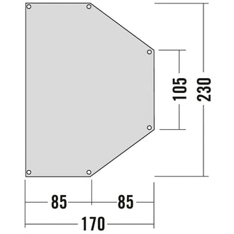 Apsidenunterlage Family weiß