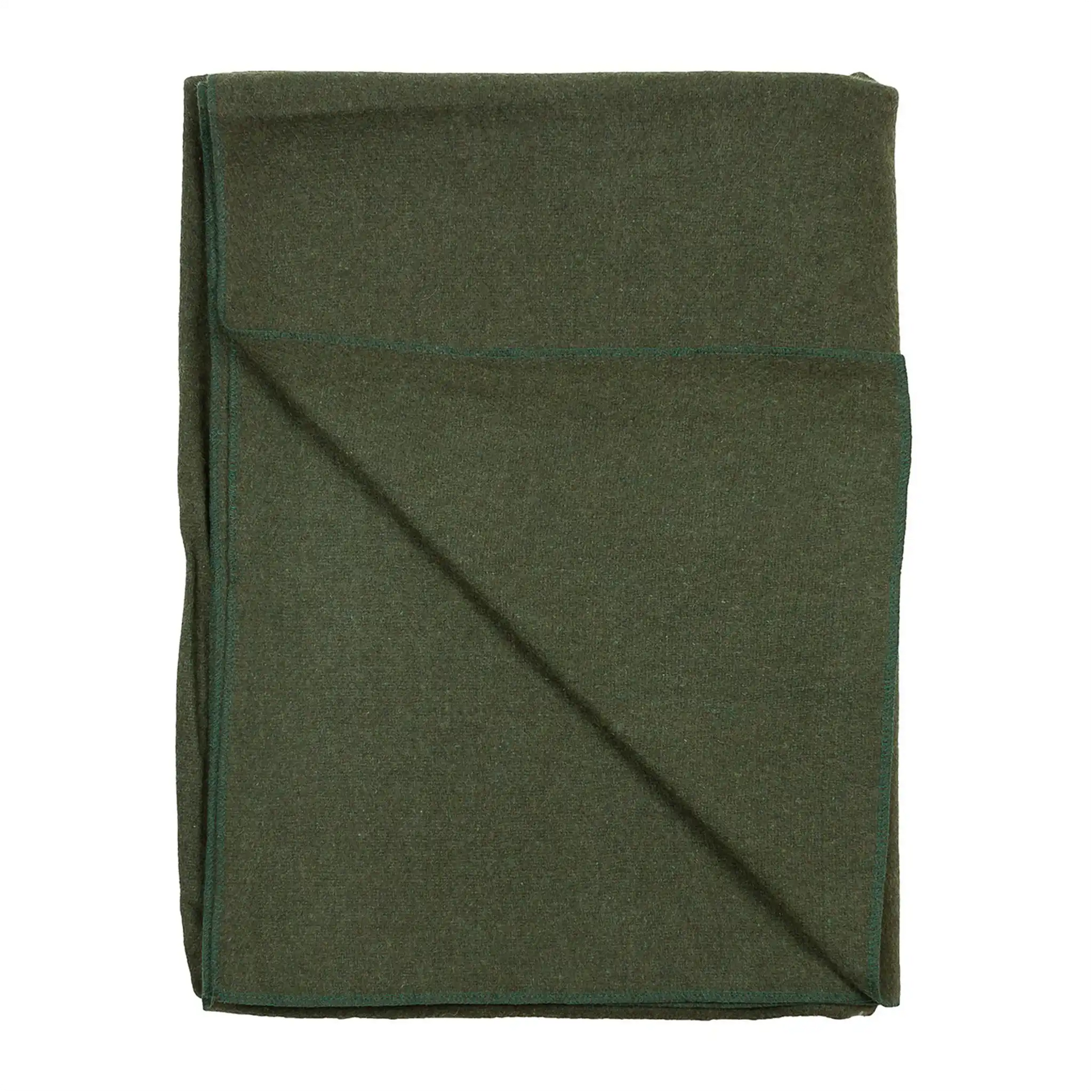 Coperta di lana US oliva come nuova