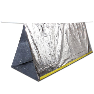 Aluminum survival tent