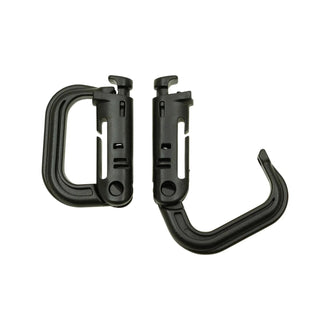 Karabiner Plastik Molle 2er Pack