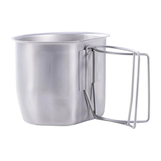 Campingbecher Crusader Cup Canteen silberfarben