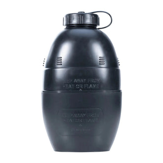 BCB water bottle with cup black