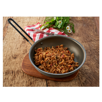 Rindfleisch Stroganoff mit Reis