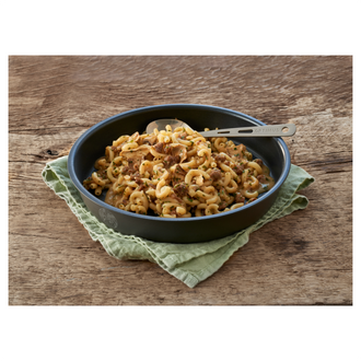 Jägertopf mit Rindfleisch und Nudeln