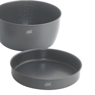 Cookware non-stick coated aluminum hard-adonized