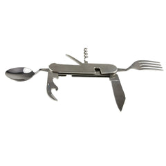 Pocket knife cutlery 6 in 1