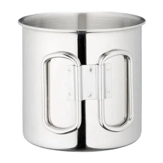 Taza de camping MFH acero inoxidable 450 ml