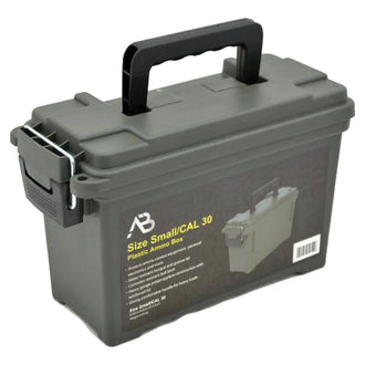 AB Caja de munición de plástico US Cal. 30 oliva