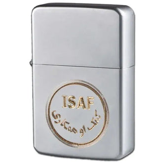 Lighter Z-Plus Gas with engraving ISAF