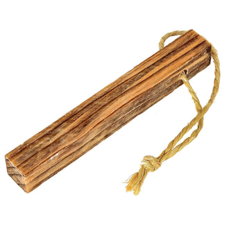 Ayuda para encender fuego yesca en una cuerda