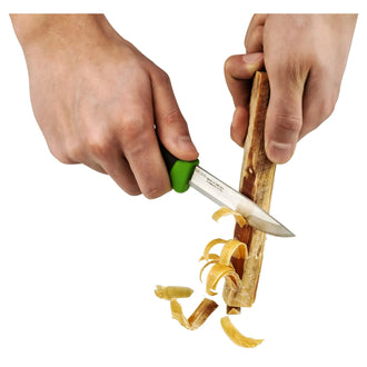 Ayuda para encender fuego yesca en una cuerda