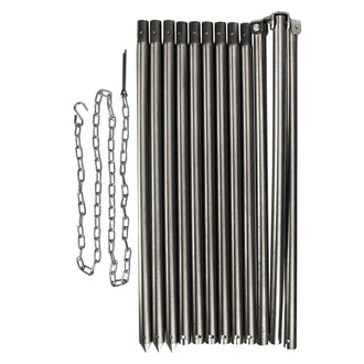 Dreibein Edelstahl 1.9 m