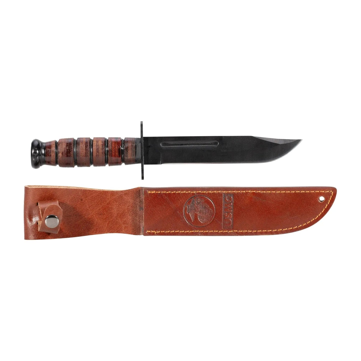 mfh-usmc-kampfmesser-mit-ledergriff-und-scheide-braun-schwarz-ansicht-4