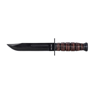 Cuchillo de combate USMC c. funda de cuero