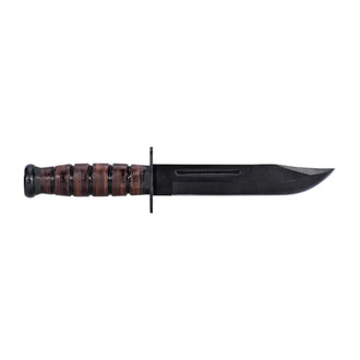 Cuchillo de combate USMC c. funda de cuero
