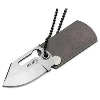 Böker Coltello tascabile Dog Tag grigio