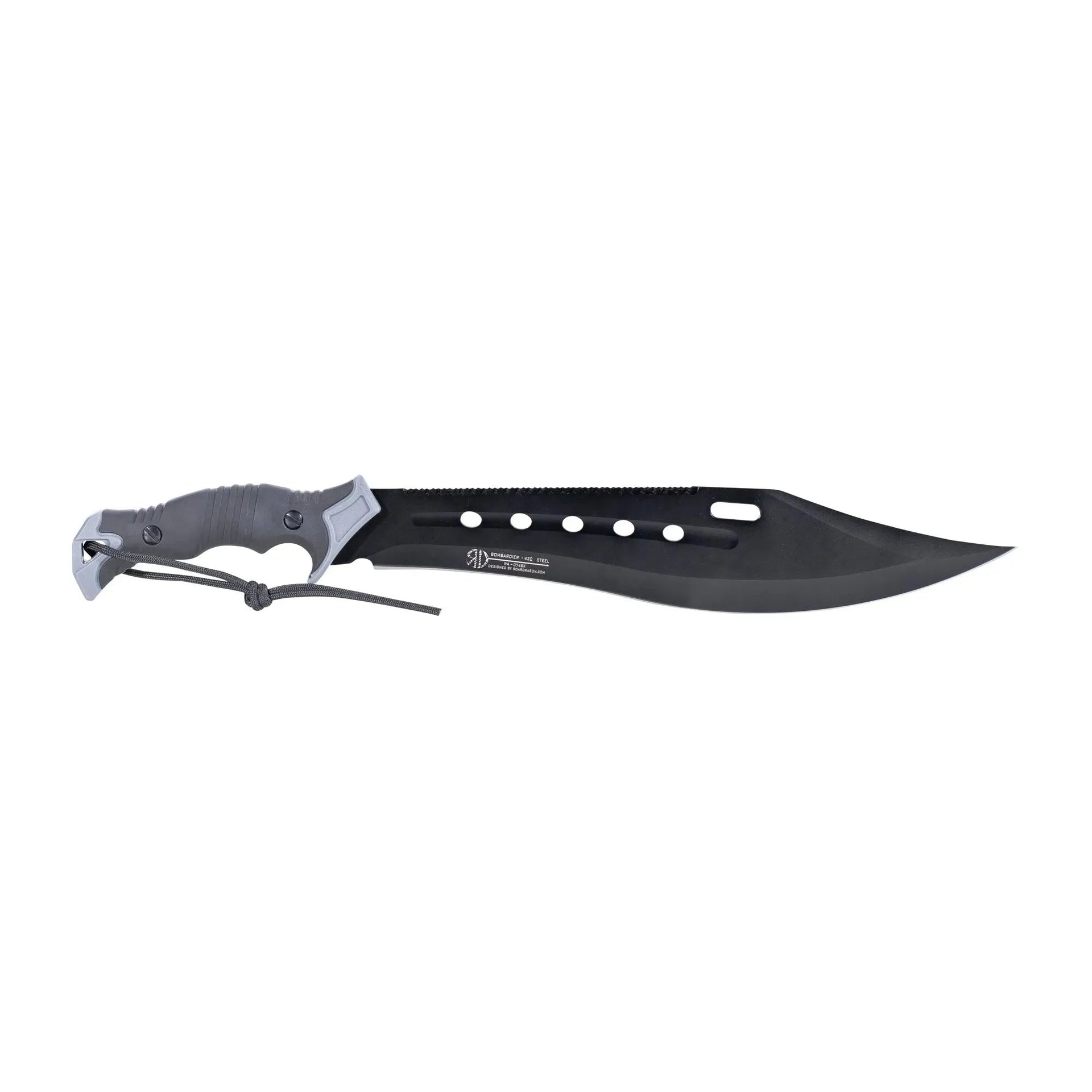 witharmour-machete-bombardier-ansicht-2