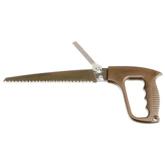 MFH hand saw with sheath and belt clip brown