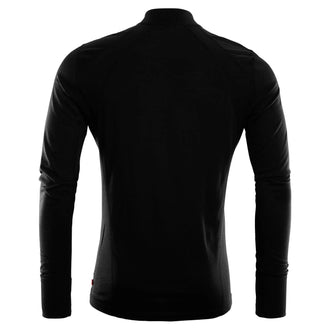 Aclima Pullover LightWool Zip Shirt jet black