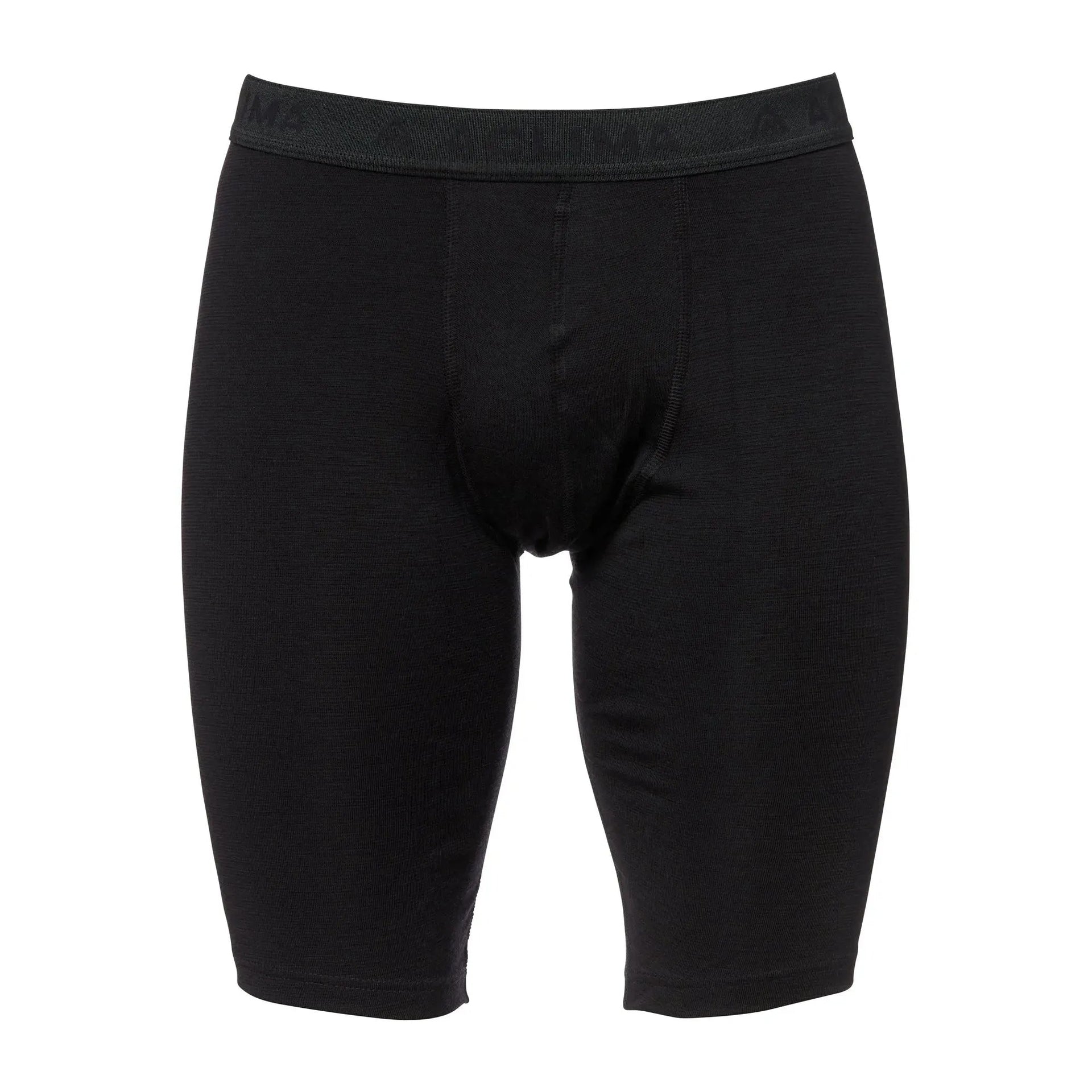 aclima-unterhose-warmwool-long-shorts-jet-black-ansicht-1