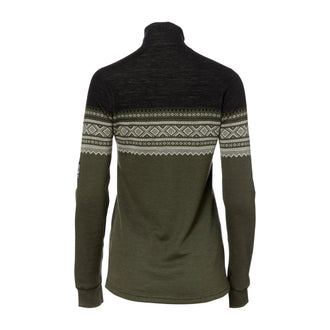 Pull DesignWool Marius Mock Neck Zip nordmarka femmes