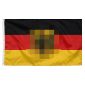 Flagge Deutschland mit Adler