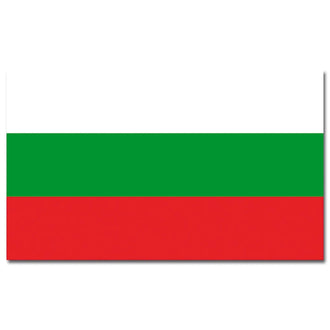 Flagge Bulgarien