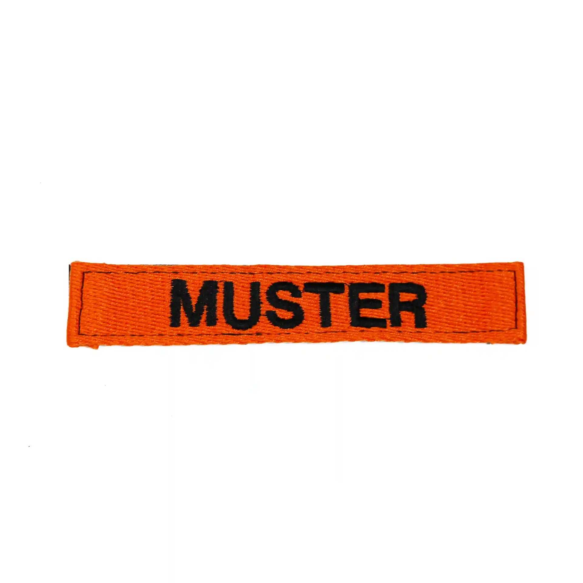 Namensbänder 5er Set Orange
