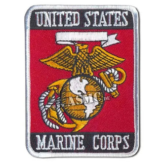 Distintivo US Textile Marine Corps rettangolare