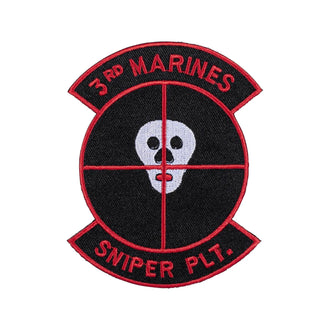 Abzeichen US Textil 3rd Marines Sniper Plt.