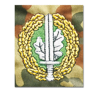 Insignia textil de soldado comando