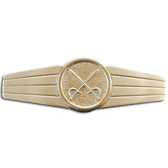 Insignia BW Personal de Servicio del Ejército Metal