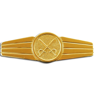 Insignia BW Personal de Servicio del Ejército Metal