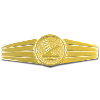 Abzeichen BW Sicherungspersonal Metall goldfarben alt