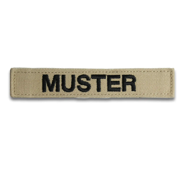 Namensbänder 5er Set Khaki