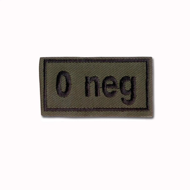 Insignia Bloodpatch 0 neg