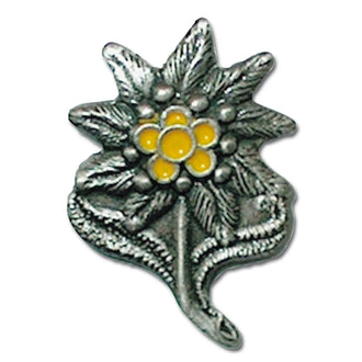 Pin Mini Metall Abzeichen Edelweiß