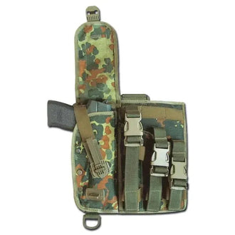 Oberschenkelholster P-8 flecktarn