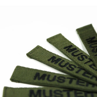 Namensbänder 5er Set Foliage gestickt auf Textil