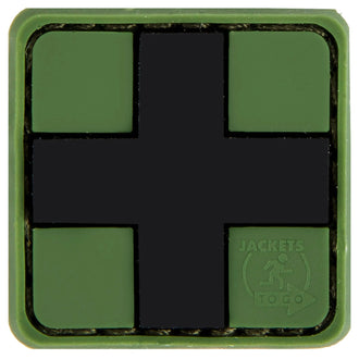 3D Patch Red Cross Medic 25 mm