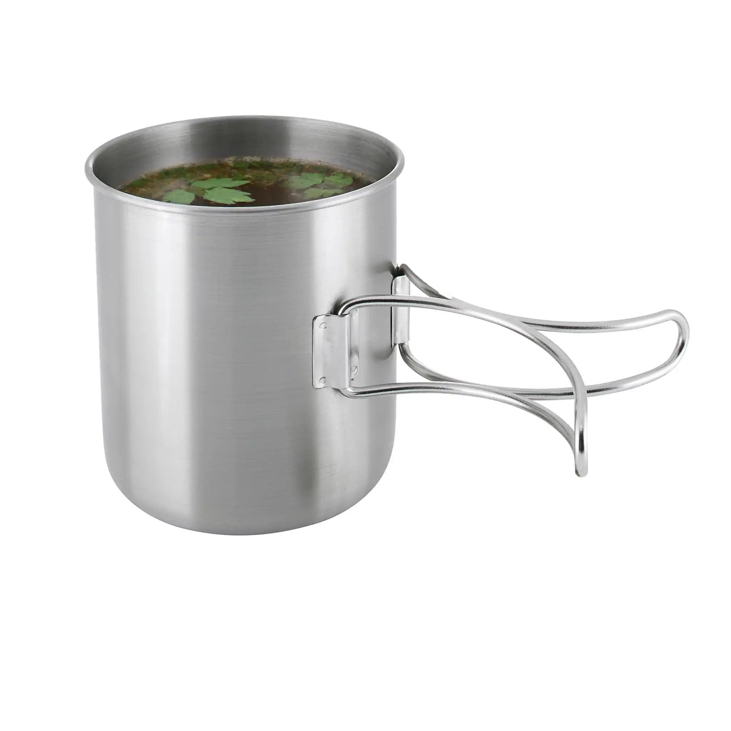 Edelstahlbecher Handle Mug 600