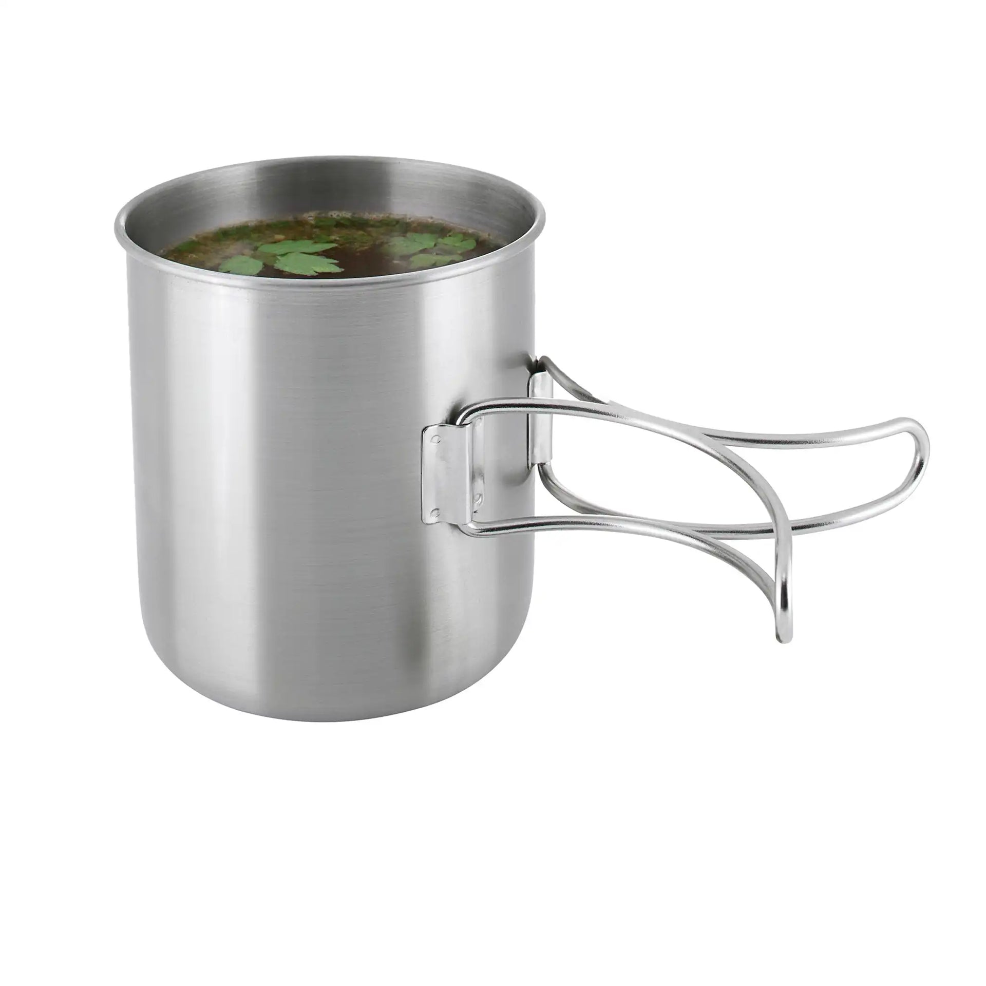 Edelstahlbecher Handle Mug 600