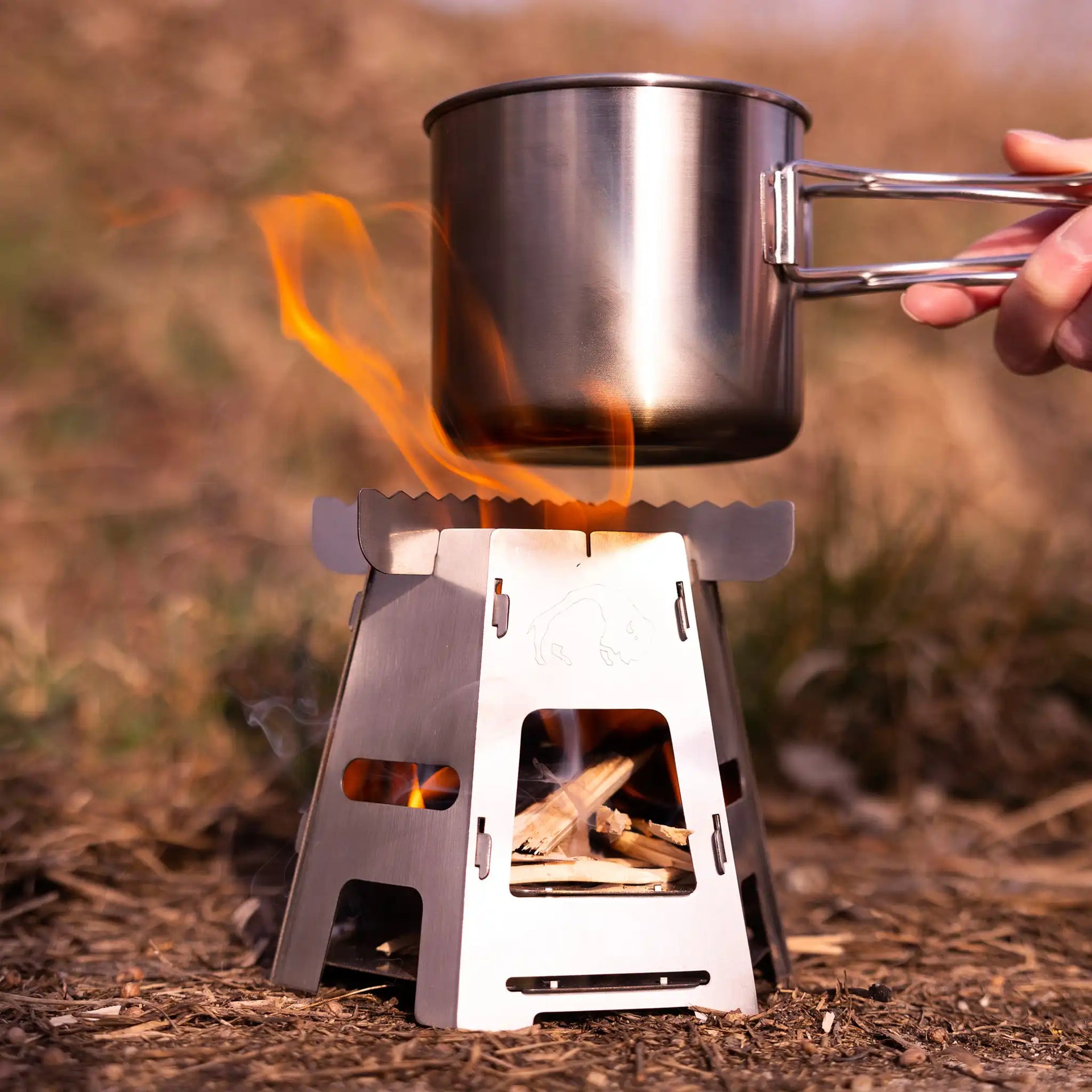 Outdoor-Kocher Hobo Burner