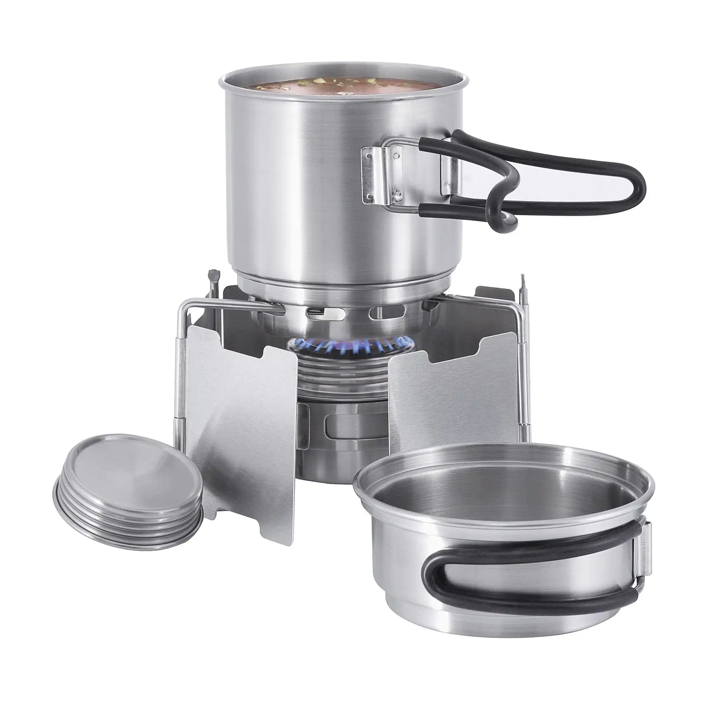 Kompakt-Kochset Alcohol Burner Set