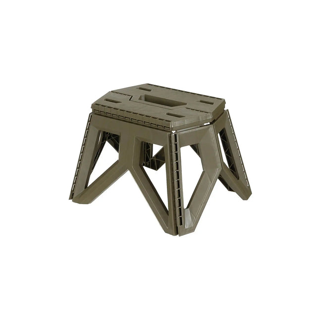 Folding camping stool