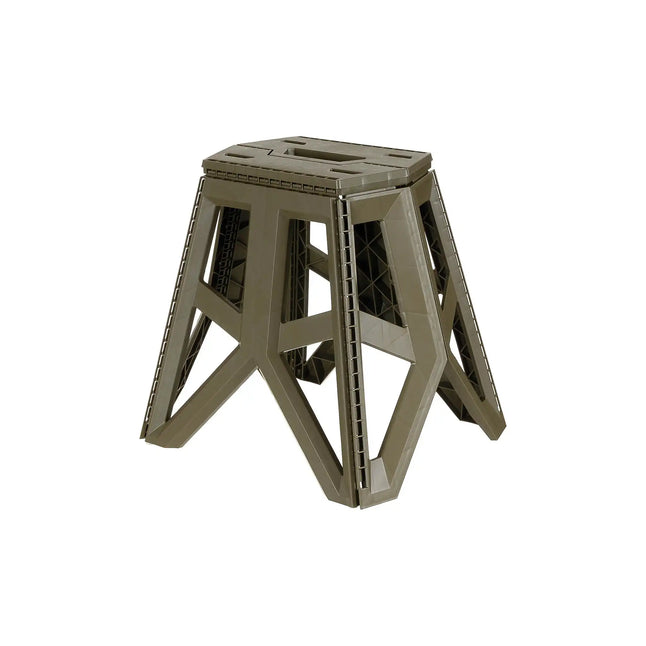 Folding camping stool