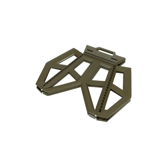 Folding camping stool
