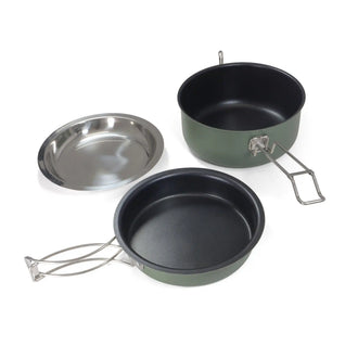 Aluminium Kochset Snap-Pack