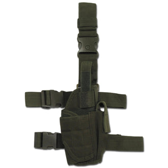 Fondina da gamba regolabile per pistola a destra